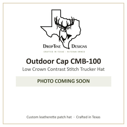 Photo coming soon: Outdoor Cap CMB-100 Low Crown Contrast Stitch Trucker Hat