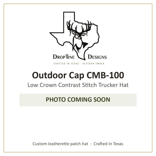 Photo coming soon: Outdoor Cap CMB-100 Low Crown Contrast Stitch Trucker Hat