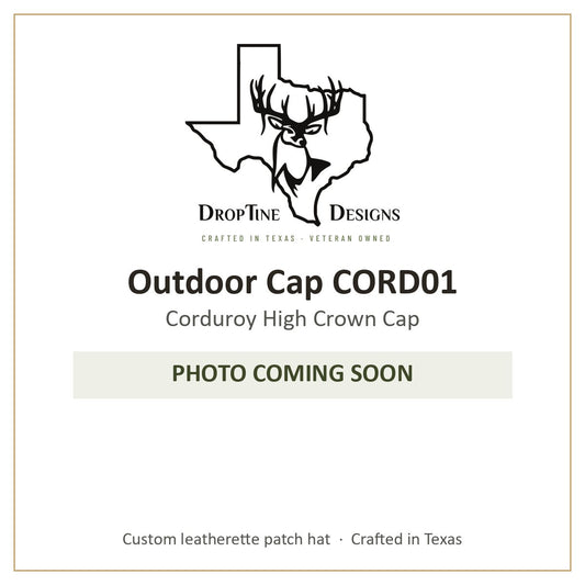 Photo coming soon: Outdoor Cap CORD01 Corduroy High Crown Cap