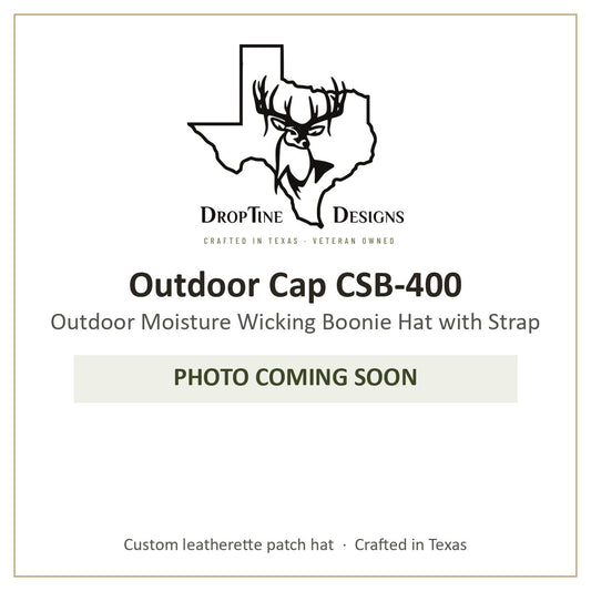Photo coming soon: Outdoor Cap CSB-400 Outdoor Moisture Wicking Boonie Hat with Strap