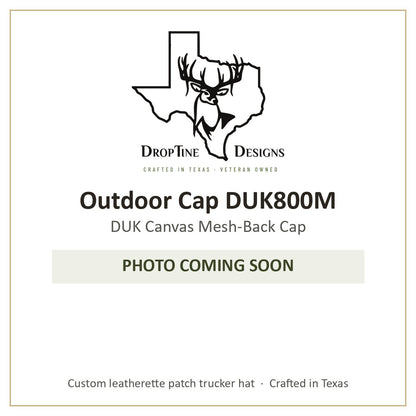 Photo coming soon: Outdoor Cap DUK800M DUK Canvas Mesh-Back Cap