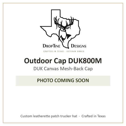 Photo coming soon: Outdoor Cap DUK800M DUK Canvas Mesh-Back Cap
