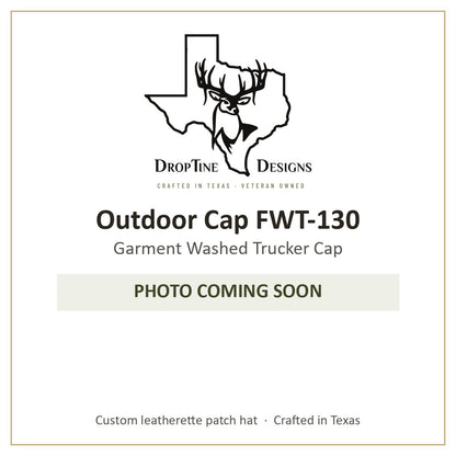 Photo coming soon: Outdoor Cap FWT-130 Garment Washed Trucker Cap
