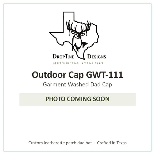 Photo coming soon: Outdoor Cap GWT-111 Garment Washed Dad Cap