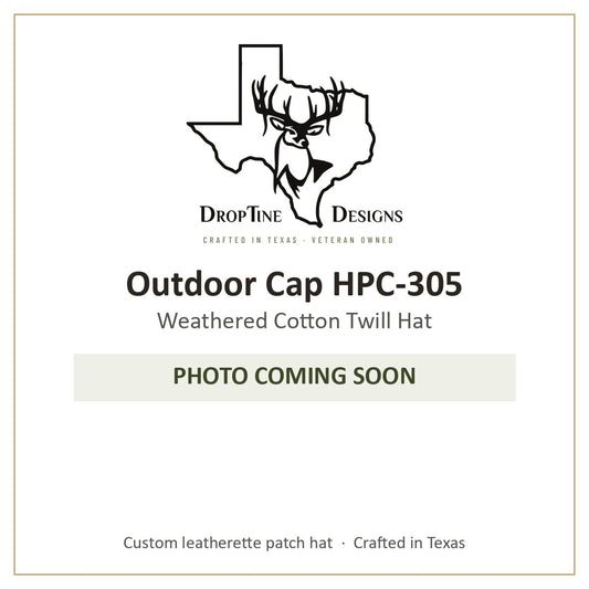 Photo coming soon: Outdoor Cap HPC-305 Weathered Cotton Twill Hat