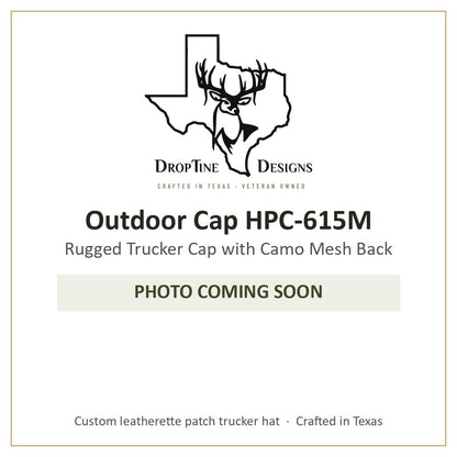 Photo coming soon: Outdoor Cap HPC-615M Rugged Trucker Cap with Camo Mesh Back