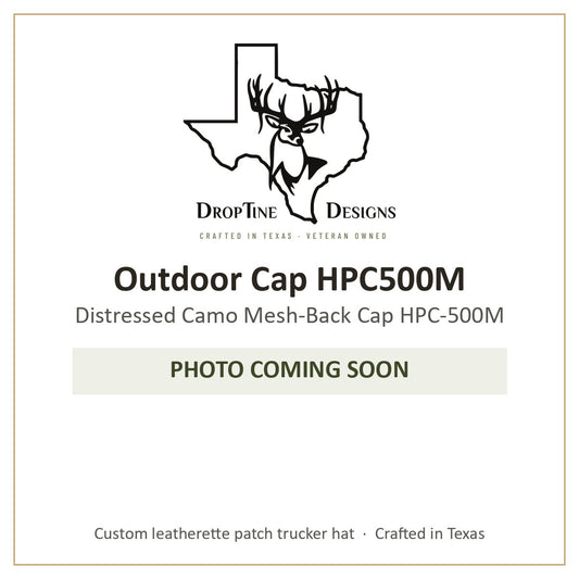 Photo coming soon: Outdoor Cap HPC500M Distressed Camo Mesh-Back Cap HPC-500M