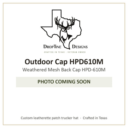 Photo coming soon: Outdoor Cap HPD610M Weathered Mesh Back Cap HPD-610M