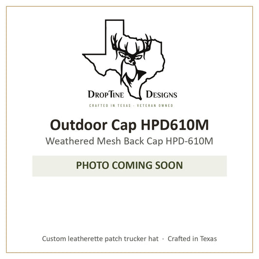 Photo coming soon: Outdoor Cap HPD610M Weathered Mesh Back Cap HPD-610M