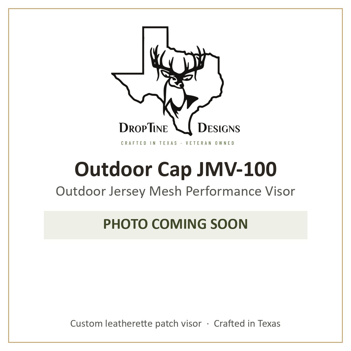 Photo coming soon: Outdoor Cap JMV-100 Outdoor Jersey Mesh Performance Visor