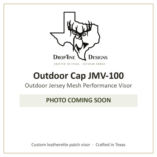 Photo coming soon: Outdoor Cap JMV-100 Outdoor Jersey Mesh Performance Visor