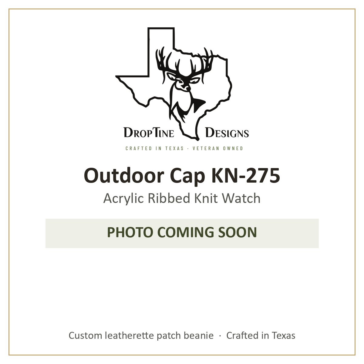 Photo coming soon: Outdoor Cap KN-275 Acrylic Ribbed Knit Watch