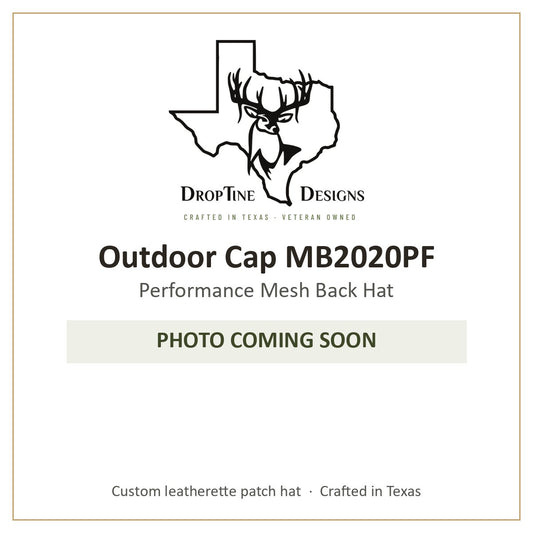 Photo coming soon: Outdoor Cap MB2020PF Performance Mesh Back Hat