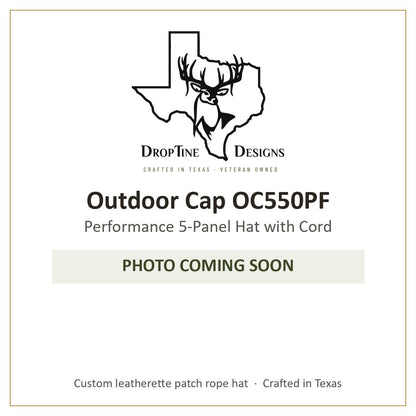 Photo coming soon: Outdoor Cap OC550PF Performance 5-Panel Hat with Cord