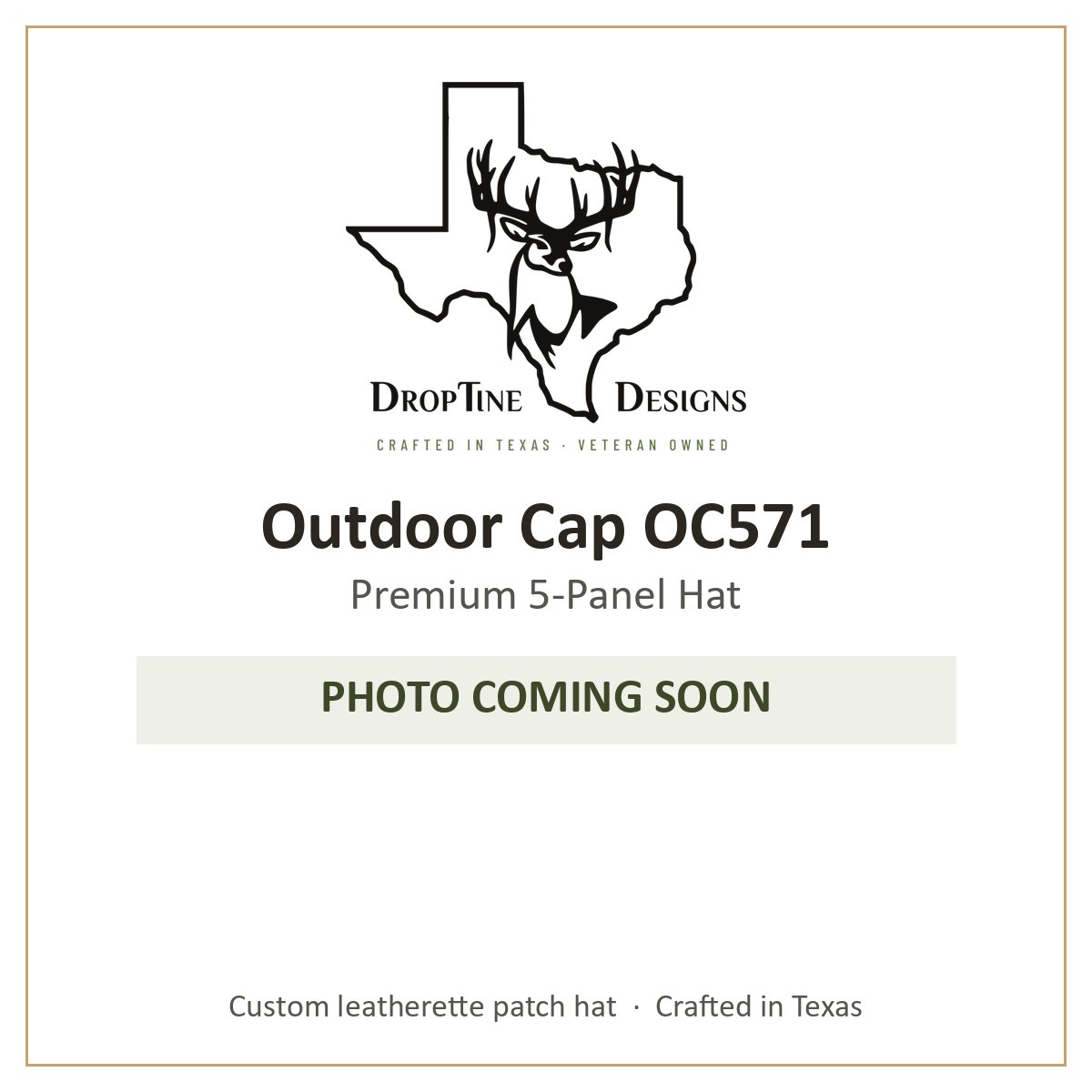Photo coming soon: Outdoor Cap OC571 Premium 5-Panel Hat