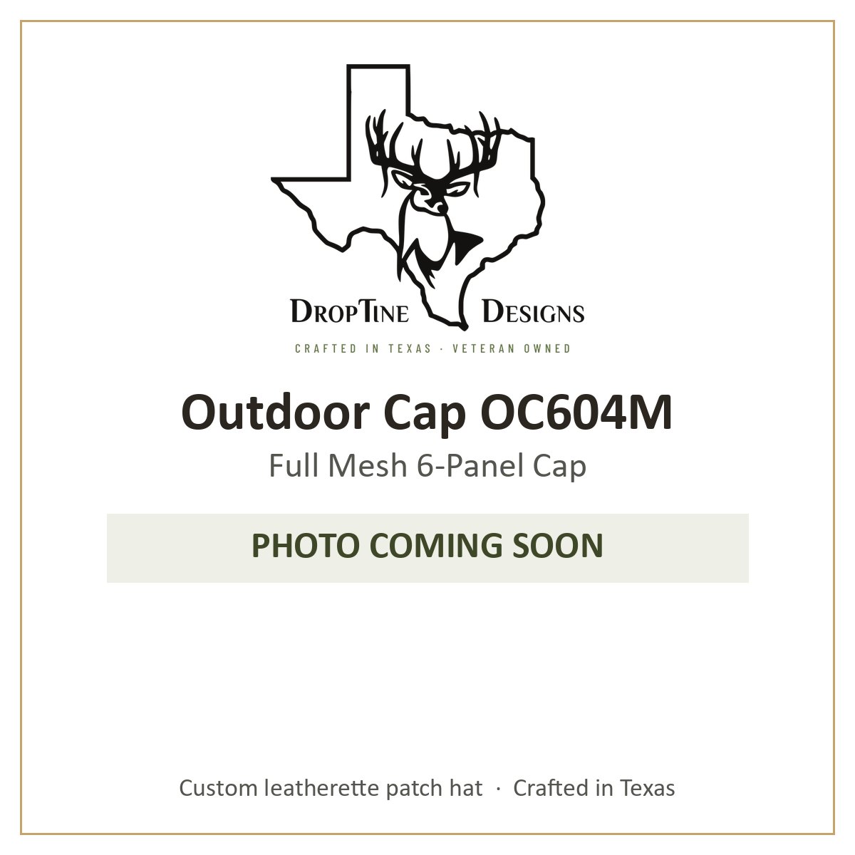 Photo coming soon: Outdoor Cap OC604M Full Mesh 6-Panel Cap
