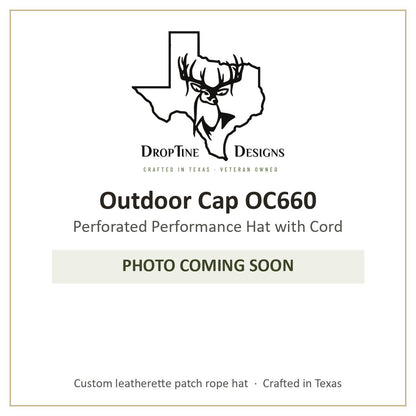 Photo coming soon: Outdoor Cap OC660 Perforated Performance Hat with Cord