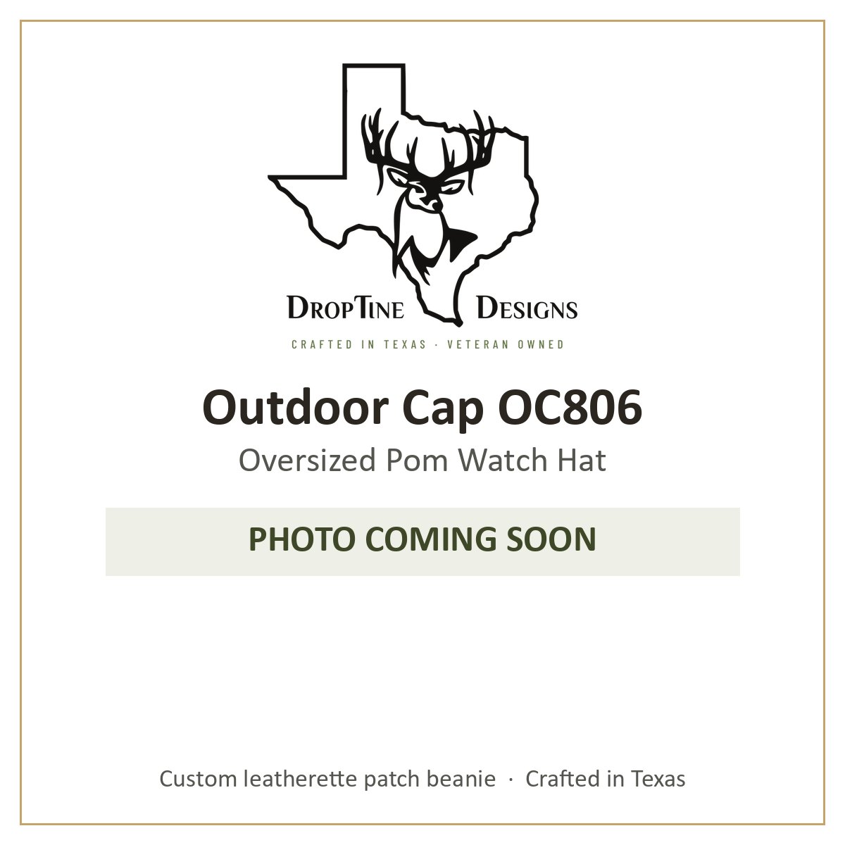 Photo coming soon: Outdoor Cap OC806 Oversized Pom Watch Hat