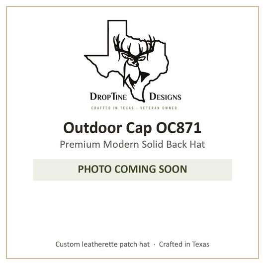 Photo coming soon: Outdoor Cap OC871 Premium Modern Solid Back Hat
