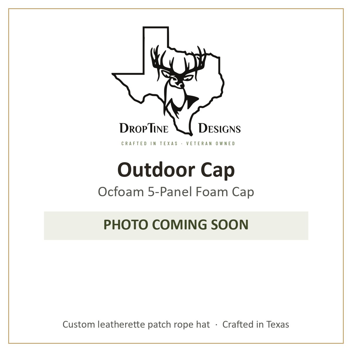 Photo coming soon: Outdoor Cap Ocfoam 5-Panel Foam Cap