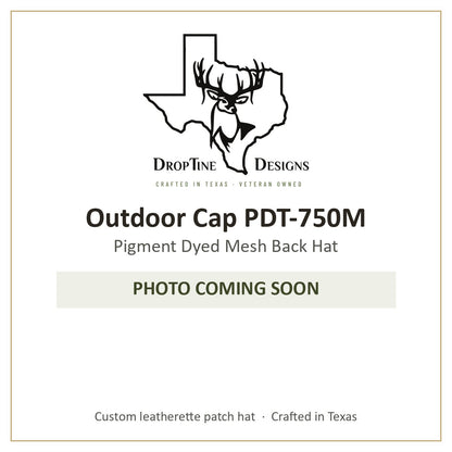 Photo coming soon: Outdoor Cap PDT-750M Pigment Dyed Mesh Back Hat