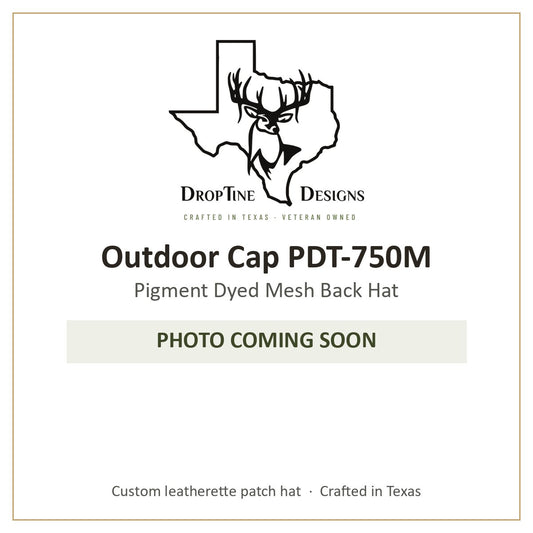Photo coming soon: Outdoor Cap PDT-750M Pigment Dyed Mesh Back Hat