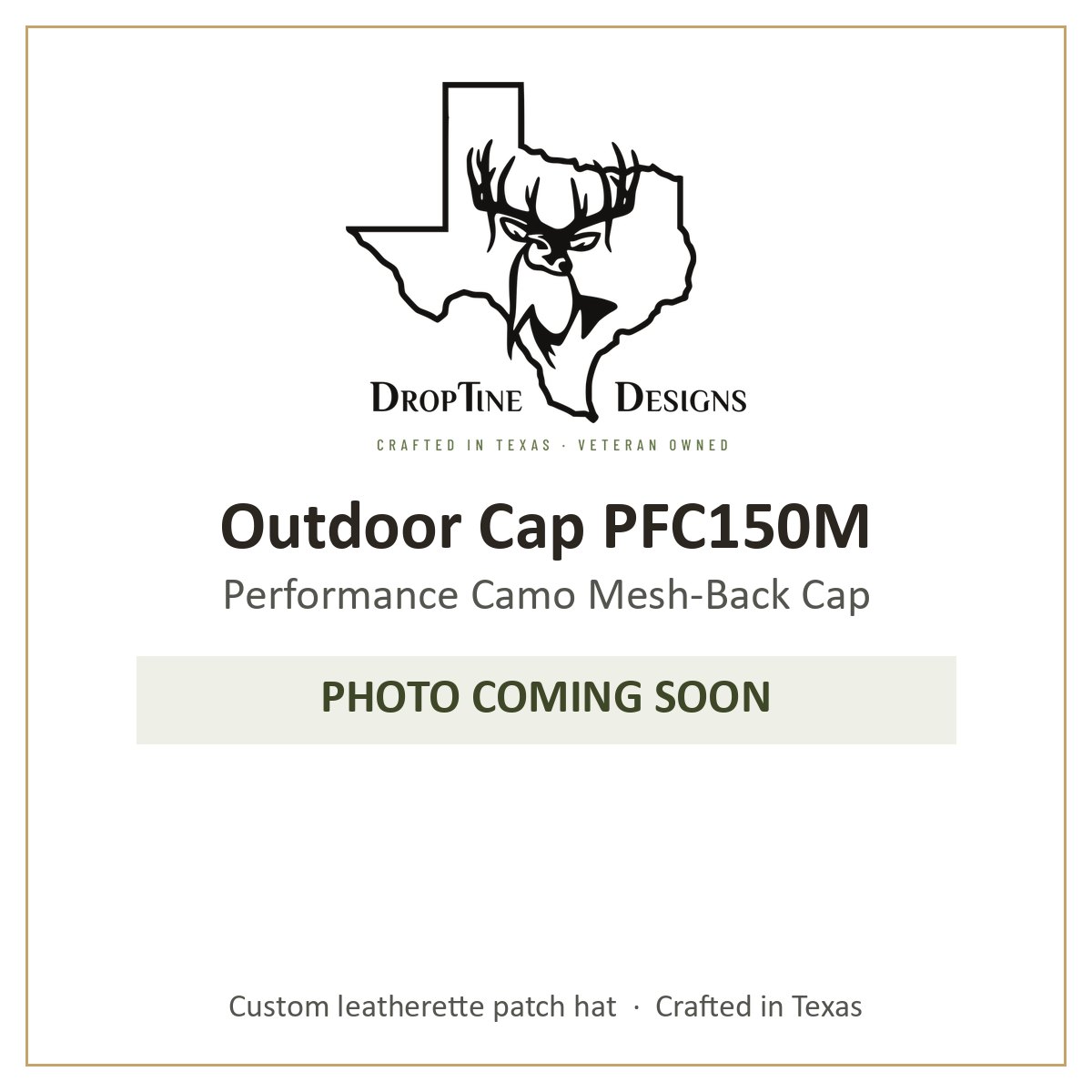 Photo coming soon: Outdoor Cap PFC150M Performance Camo Mesh-Back Cap