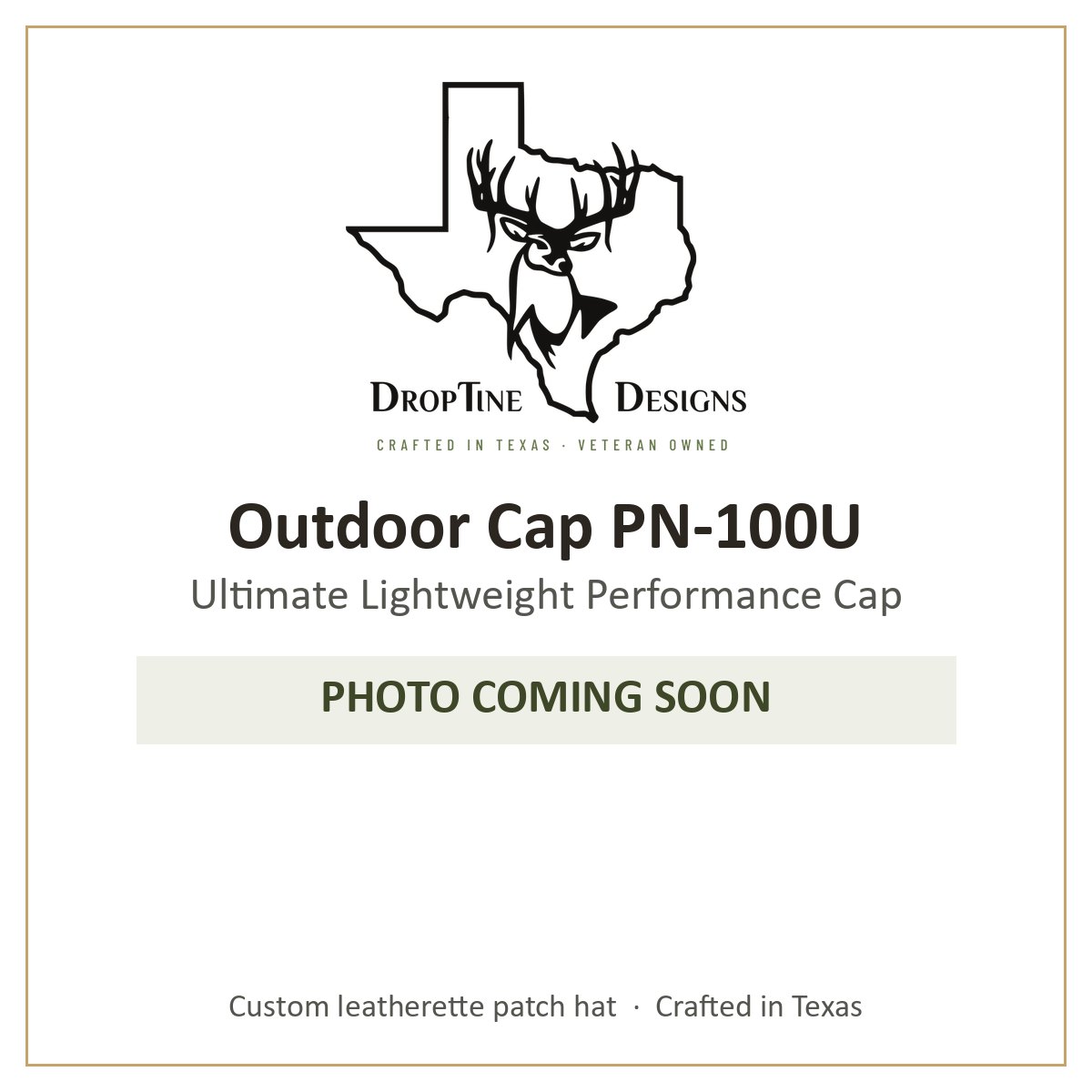 Photo coming soon: Outdoor Cap PN-100U Ultimate Lightweight Performance Cap