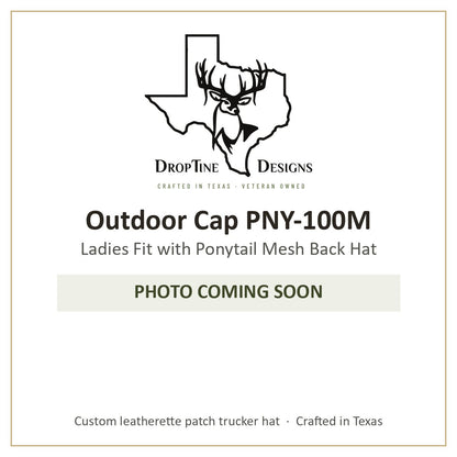 Photo coming soon: Outdoor Cap PNY-100M Ladies Fit with Ponytail Mesh Back Hat