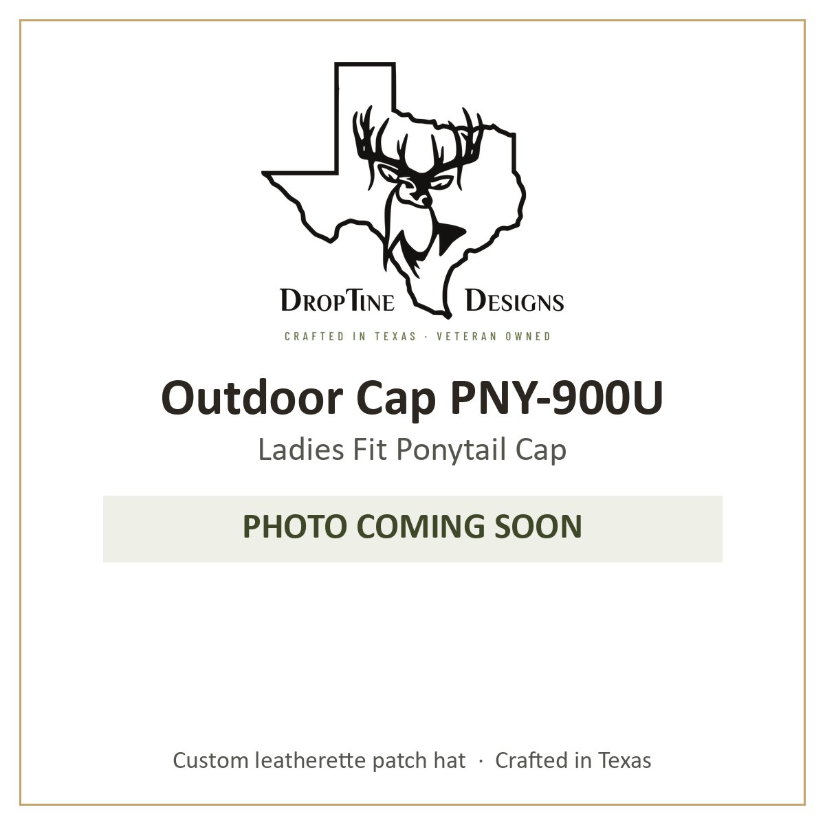 Photo coming soon: Outdoor Cap PNY-900U Ladies Fit Ponytail Cap