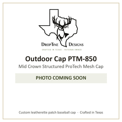 Photo coming soon: Outdoor Cap PTM-850 Mid Crown Structured ProTech Mesh Cap
