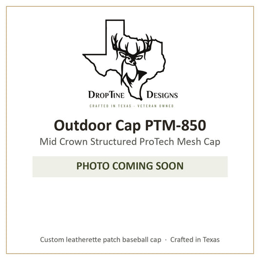Photo coming soon: Outdoor Cap PTM-850 Mid Crown Structured ProTech Mesh Cap