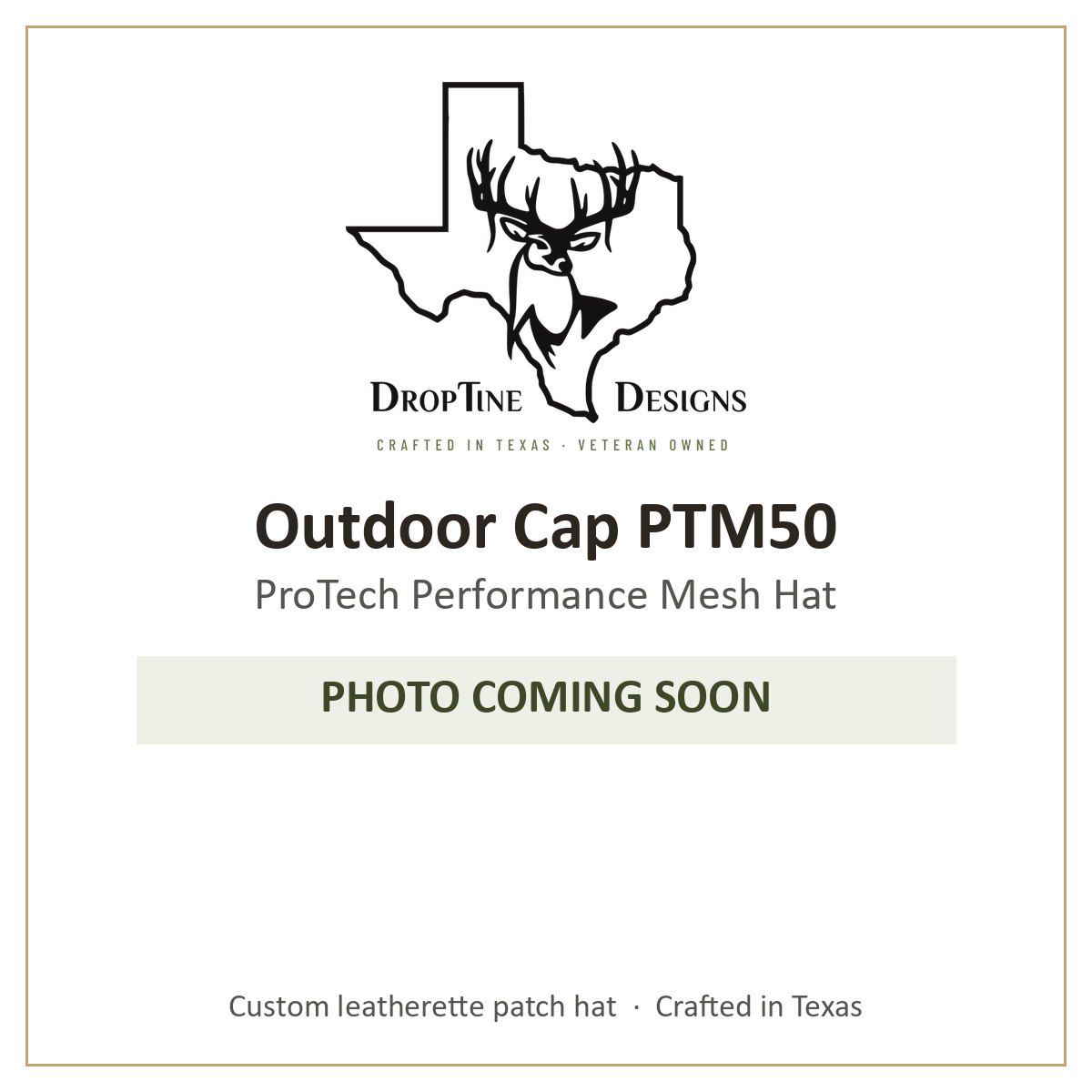 Photo coming soon: Outdoor Cap PTM50 ProTech Performance Mesh Hat