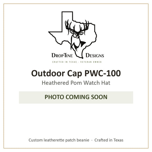 Photo coming soon: Outdoor Cap PWC-100 Heathered Pom Watch Hat