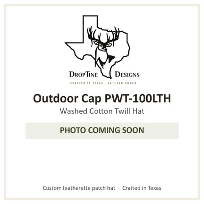 Photo coming soon: Outdoor Cap PWT-100LTH Washed Cotton Twill Hat