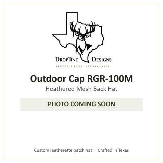Photo coming soon: Outdoor Cap RGR-100M Heathered Mesh Back Hat