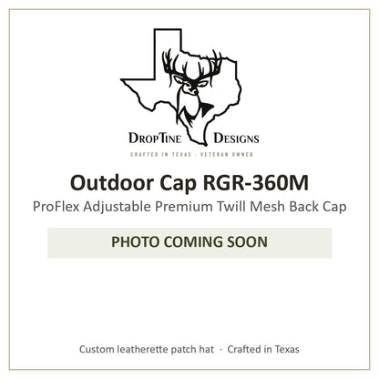 Photo coming soon: Outdoor Cap RGR-360M ProFlex Adjustable Premium Twill Mesh Back Cap