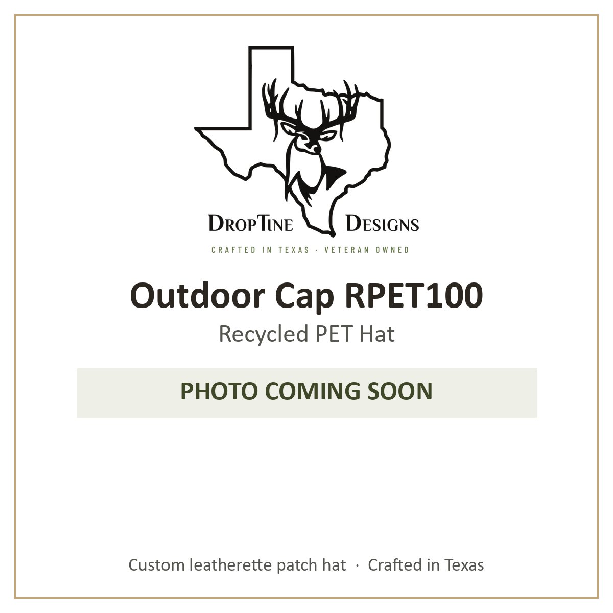 Photo coming soon: Outdoor Cap RPET100 Recycled PET Hat