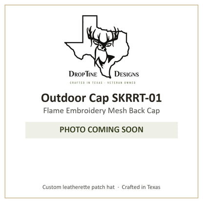 Photo coming soon: Outdoor Cap SKRRT-01 Flame Embroidery Mesh Back Cap
