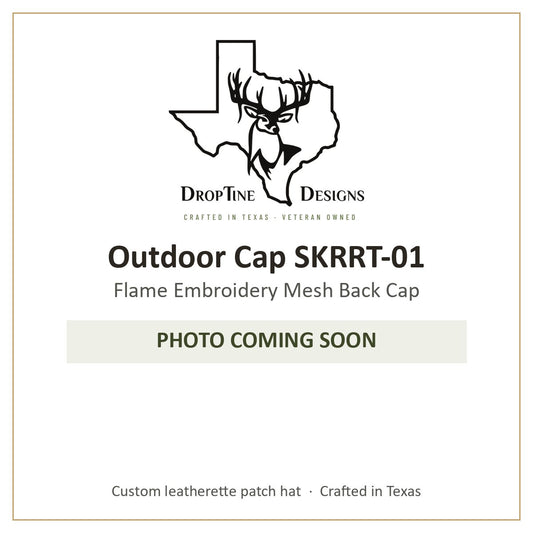 Photo coming soon: Outdoor Cap SKRRT-01 Flame Embroidery Mesh Back Cap