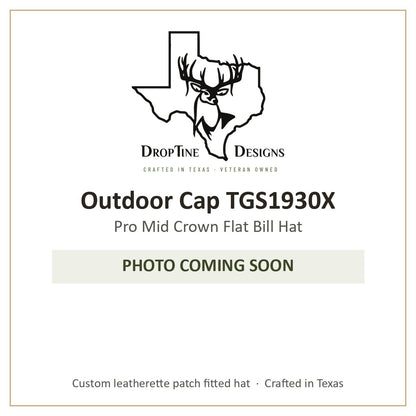 Photo coming soon: Outdoor Cap TGS1930X Pro Mid Crown Flat Bill Hat