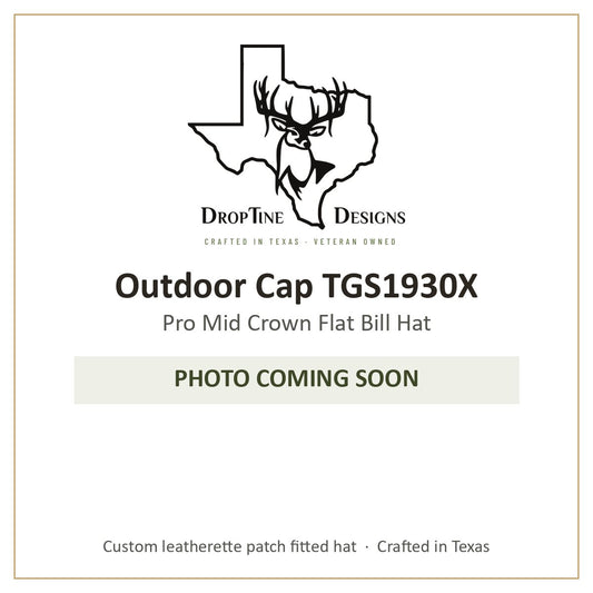 Photo coming soon: Outdoor Cap TGS1930X Pro Mid Crown Flat Bill Hat