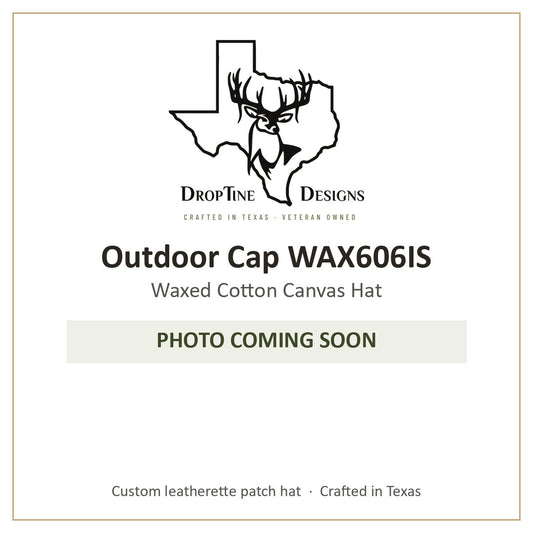 Photo coming soon: Outdoor Cap WAX606IS Waxed Cotton Canvas Hat