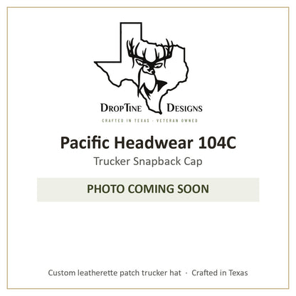 Photo coming soon: Pacific Headwear 104C Trucker Snapback Cap