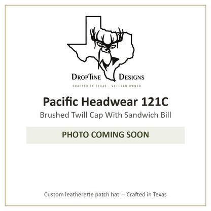 Photo coming soon: Pacific Headwear 121C Brushed Twill Cap With Sandwich Bill