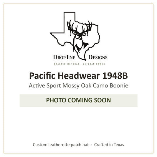 Photo coming soon: Pacific Headwear 1948B Active Sport Mossy Oak Camo Boonie