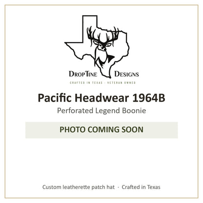 Photo coming soon: Pacific Headwear 1964B Perforated Legend Boonie