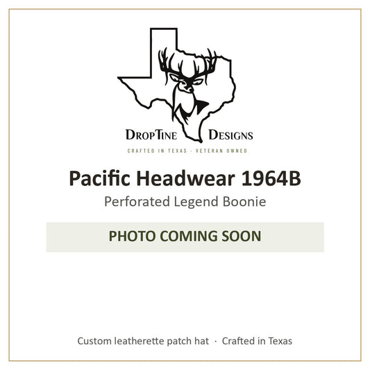 Photo coming soon: Pacific Headwear 1964B Perforated Legend Boonie