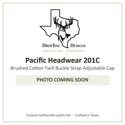Photo coming soon: Pacific Headwear 201C Brushed Cotton Twill Buckle Strap Adjustable Cap