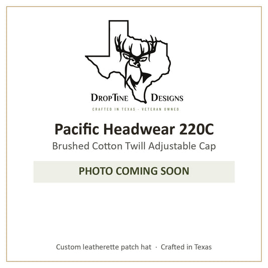 Photo coming soon: Pacific Headwear 220C Brushed Cotton Twill Adjustable Cap